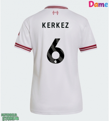Liverpool Milos Kerkez #6 Replika Udebanetrøje Dame 2026-27 Kortærmet